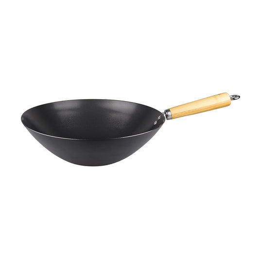 Wok 308x85mm Carbon Steel NonStick